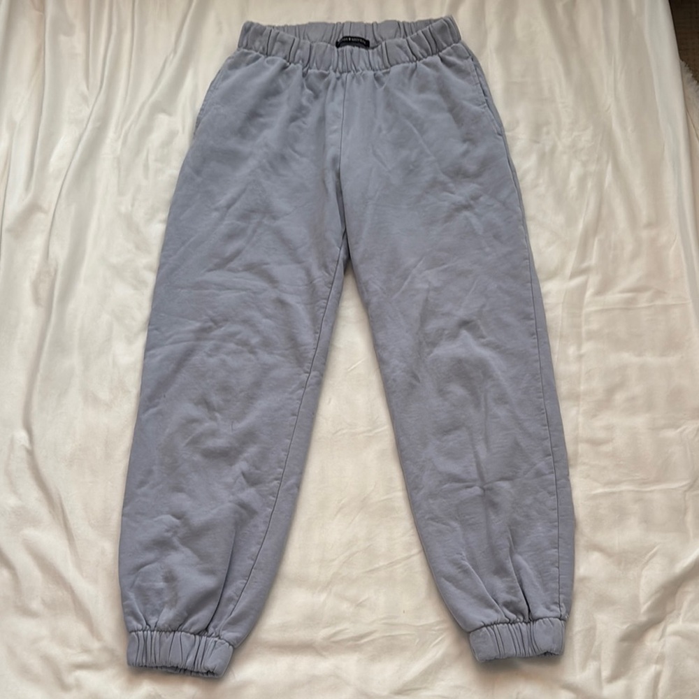Brandy Melville Purple Gray Joggers